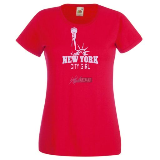 New York City Girl női rövid ujjú póló