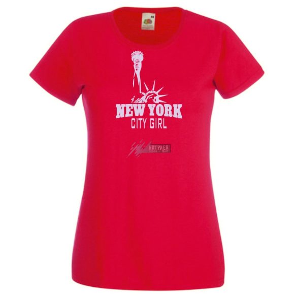 New York City Girl női rövid ujjú póló