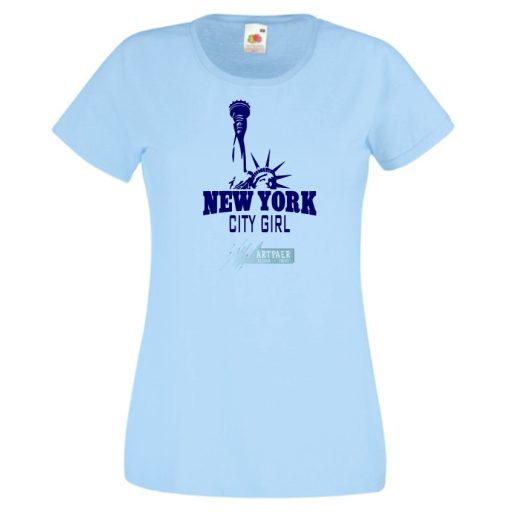 New York City Girl női rövid ujjú póló