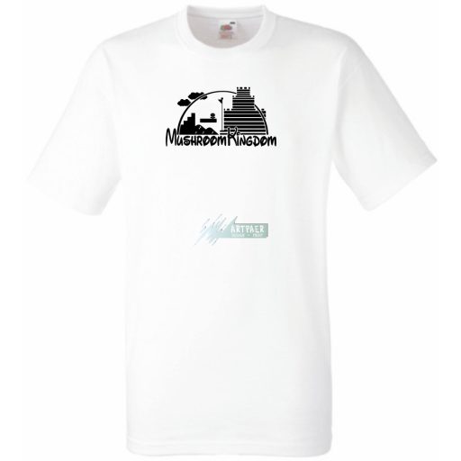 Mushroom Kingdom férfi rövid ujjú póló