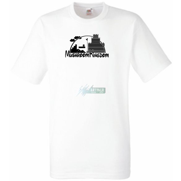 Mushroom Kingdom férfi rövid ujjú póló