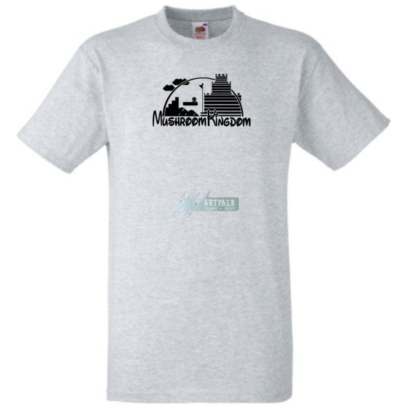 Mushroom Kingdom férfi rövid ujjú póló