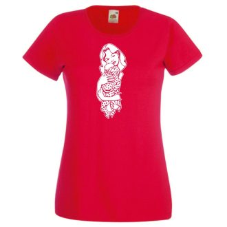 Anyai ölelés és szeretet női rövid ujjú póló