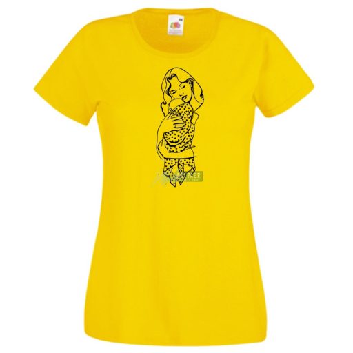 Anyai ölelés és szeretet női rövid ujjú póló