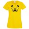 Panda Glasses & Mustache női rövid ujjú póló