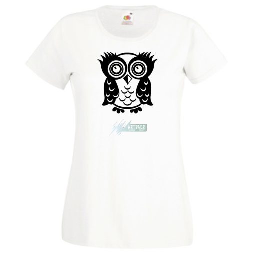 Bagoly női rövid ujjú póló