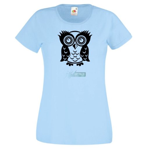 Bagoly női rövid ujjú póló