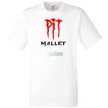 Pit Mallet férfi rövid ujjú póló