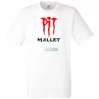 Pit Mallet férfi rövid ujjú póló