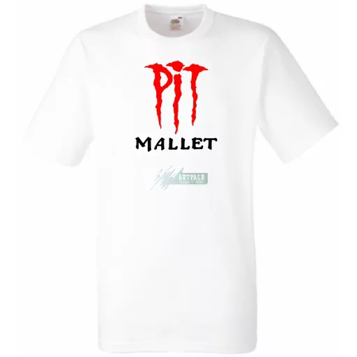 Pit Mallet férfi rövid ujjú póló