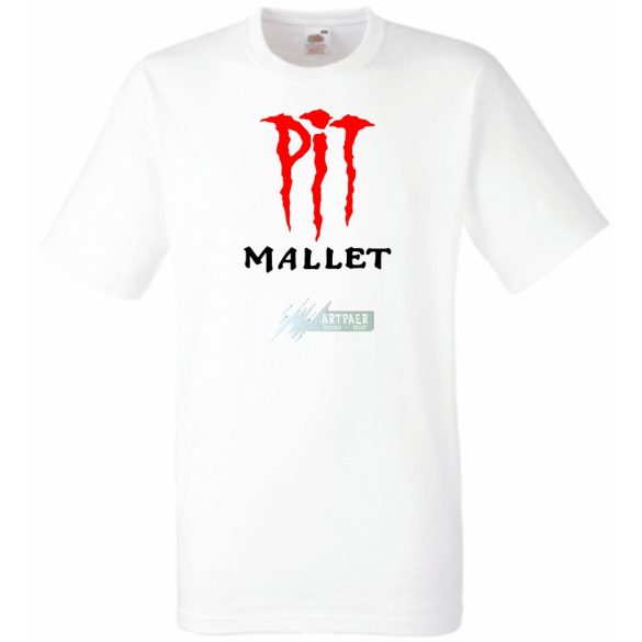 Pit Mallet férfi rövid ujjú póló