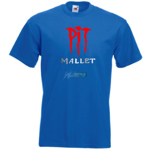 Pit Mallet férfi rövid ujjú póló