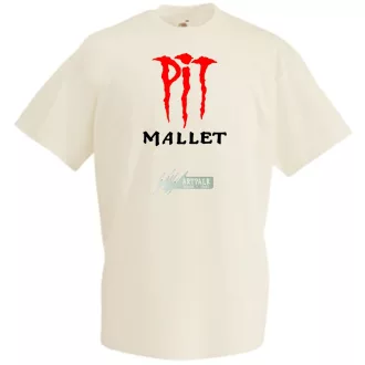 Pit Mallet férfi rövid ujjú póló