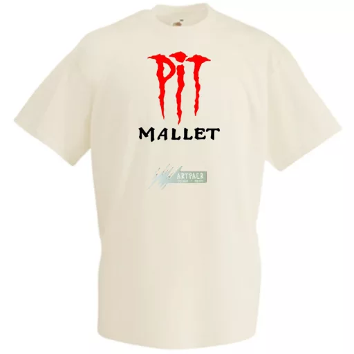 Pit Mallet férfi rövid ujjú póló