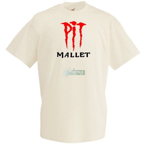Pit Mallet férfi rövid ujjú póló