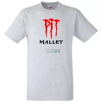Pit Mallet férfi rövid ujjú póló
