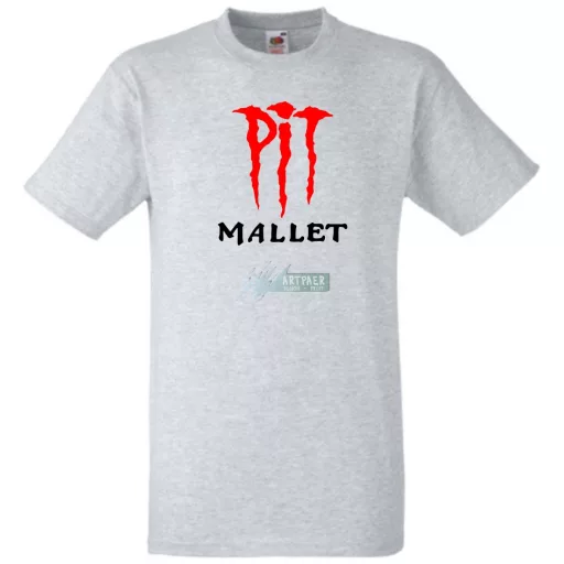 Pit Mallet férfi rövid ujjú póló