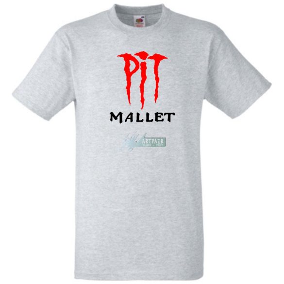 Pit Mallet férfi rövid ujjú póló
