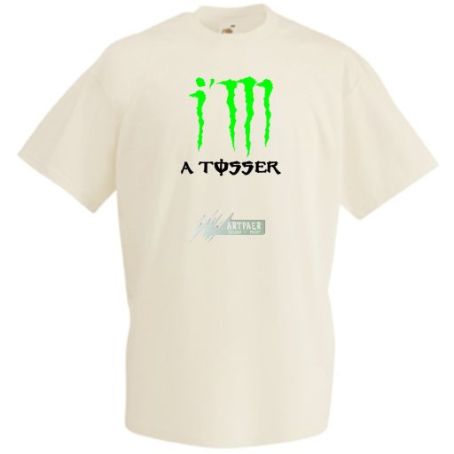 I'M A Tosser férfi rövid ujjú póló