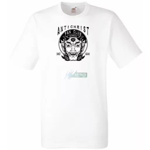 Antichrist Fan Club férfi rövid ujjú póló