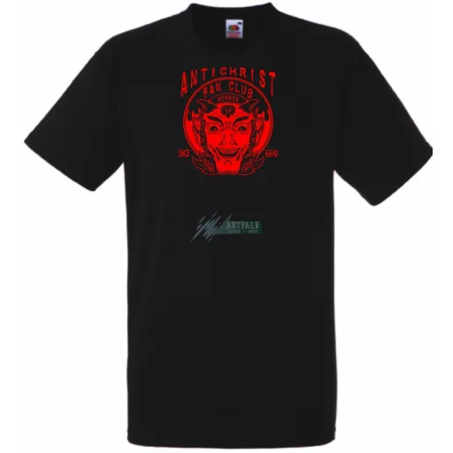 Antichrist Fan Club férfi rövid ujjú póló