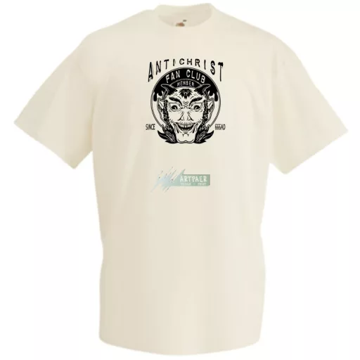 Antichrist Fan Club férfi rövid ujjú póló