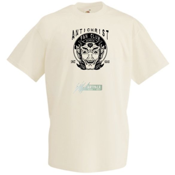 Antichrist Fan Club férfi rövid ujjú póló