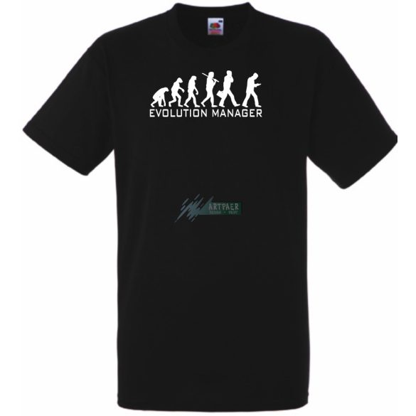 Evolution Manager férfi rövid ujjú póló