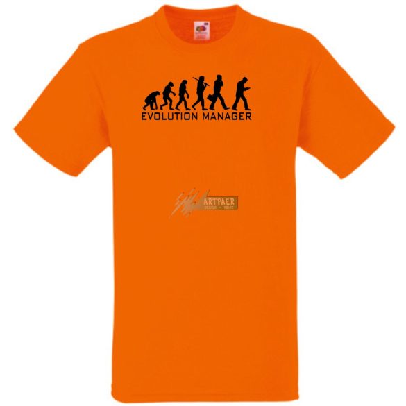 Evolution Manager férfi rövid ujjú póló