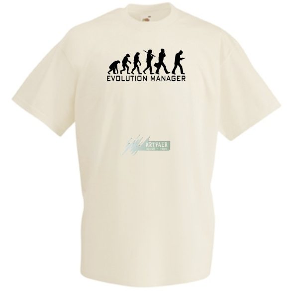 Evolution Manager férfi rövid ujjú póló