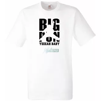 BIG PUN yeah baby férfi rövid ujjú póló