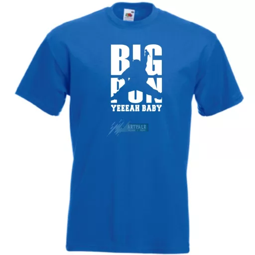 BIG PUN yeah baby férfi rövid ujjú póló