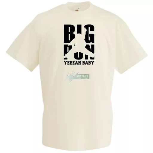 BIG PUN yeah baby férfi rövid ujjú póló