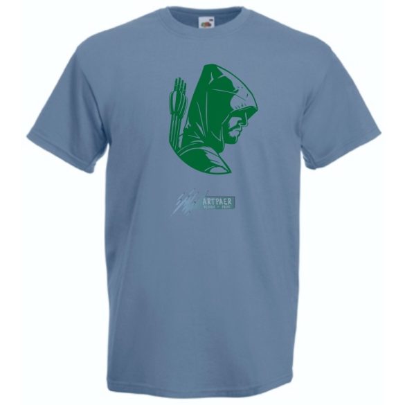 Zöld íjász férfi rövid ujjú póló