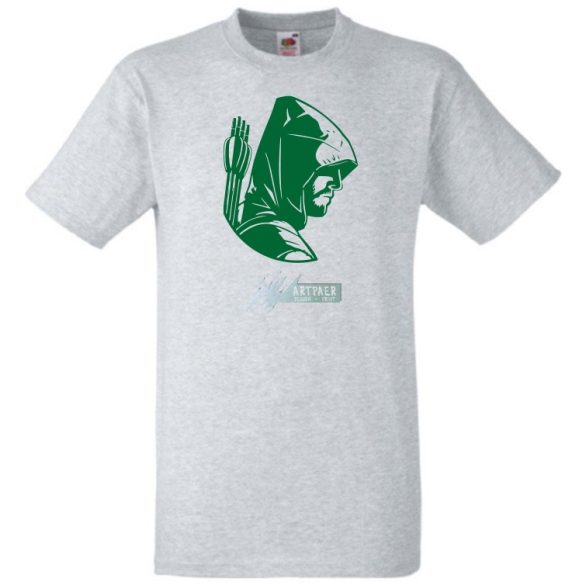 Zöld íjász férfi rövid ujjú póló