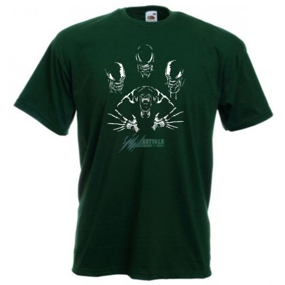 Idegen rapszódia - Alien stilus férfi rövid ujjú póló