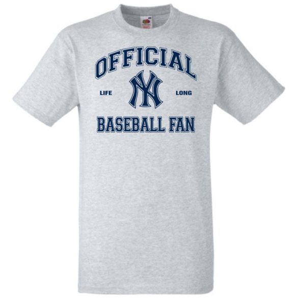 Baseball Fan férfi rövid ujjú póló
