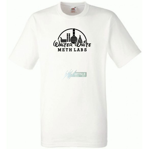 Walter White Meth Labs férfi rövid ujjú póló