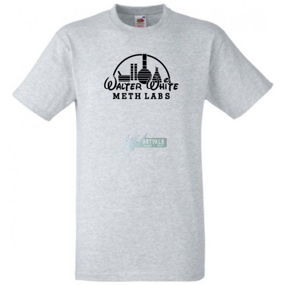 Walter White Meth Labs férfi rövid ujjú póló