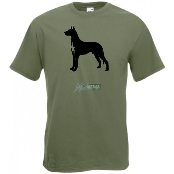 Dobermann -C férfi rövid ujjú póló