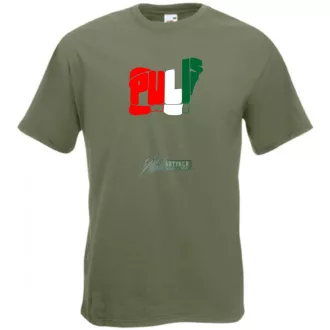 Magyar puli -B férfi rövid ujjú póló