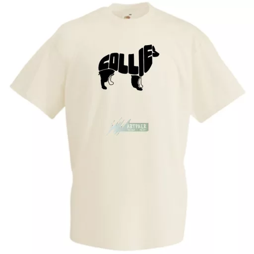 Collie férfi rövid ujjú póló