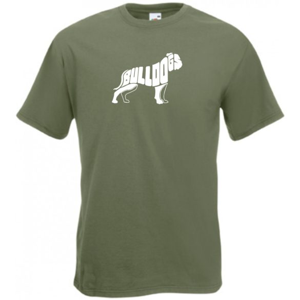 Bulldog -A férfi rövid ujjú póló