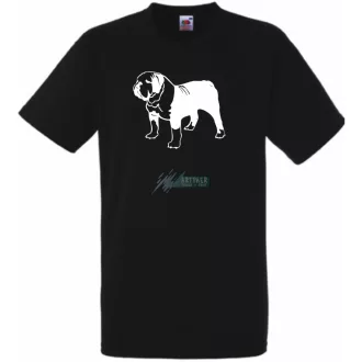 Bulldog -C férfi rövid ujjú póló