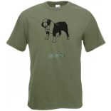 Bulldog -C férfi rövid ujjú póló