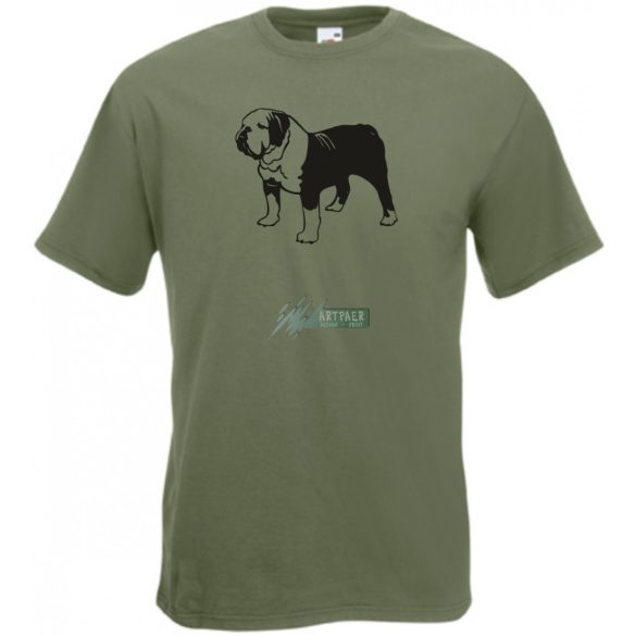 Bulldog -C férfi rövid ujjú póló