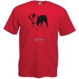 Bulldog -C férfi rövid ujjú póló