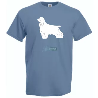 Spaniel -B férfi rövid ujjú póló