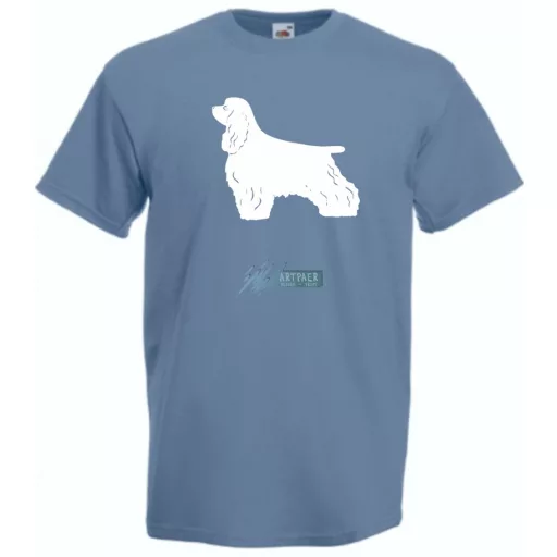 Spaniel -B férfi rövid ujjú póló