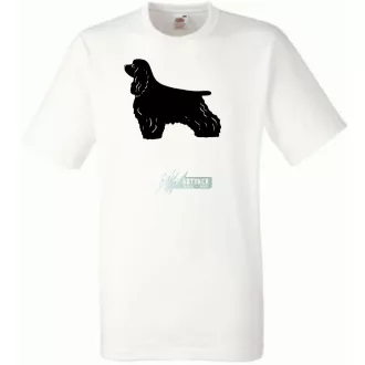 Spaniel -B férfi rövid ujjú póló